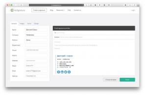 MySignature - palvelu luoda täydellinen allekirjoituksen sähköpostissa