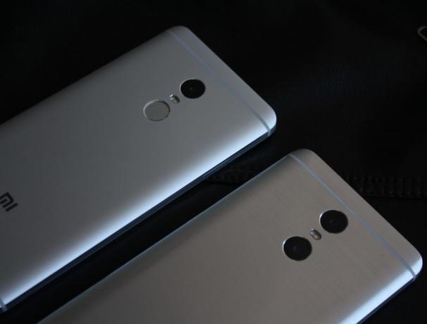 Xiaomi redmi Huomautus 4: Suunnittelu