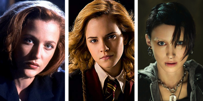 Elokuvia vahvoja naisia: Scully, Hermione, Lisbeth