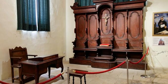 Inkvisitio keskiajalla: Tribunal Inquisitorial Palacessa Vittoriorosassa, Maltalla