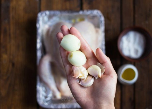 Sitruunauunikana: Lisää vihannekset kanaan