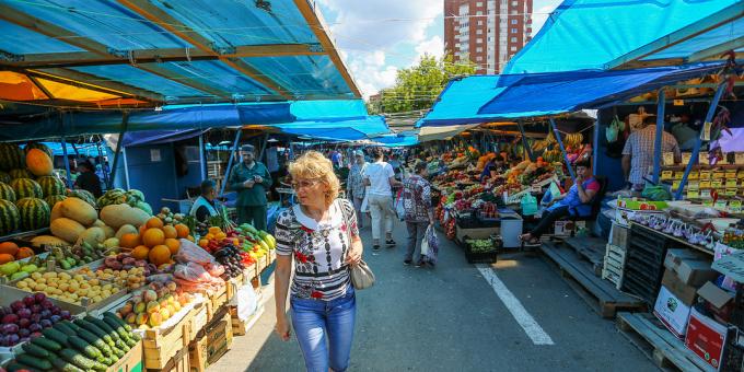 Minne mennä Jekaterinburgissa: Shartash-markkinat