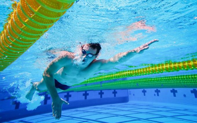 Uima Hyödyt: terve keuhkot ja sydän