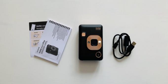 Fuji Instax Mini LiPlay: laitteet