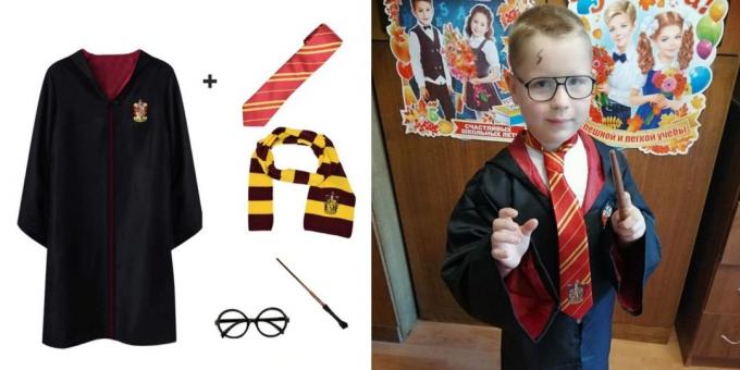 Uusi vuosi puvut lapsille: Harry Potter