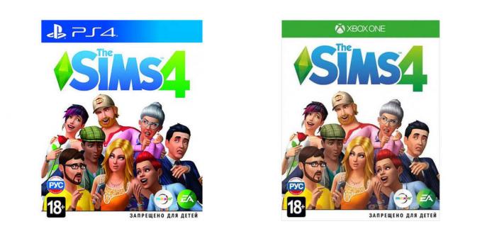 Lahjat uudenvuoden: Sims 4