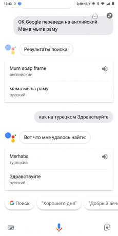 Googlen Nyt: Translation