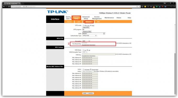 Miten vaihtaa salasana reitittimessä TP-Link (TD-W8901N)