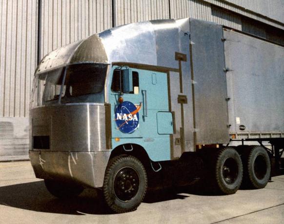 Jäähtyä autoja NASA: aerodynaaminen kuorma