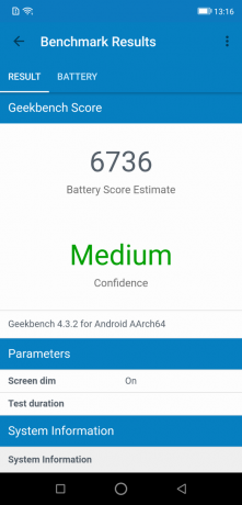 Ulefone Armor 6: Geekbench testi