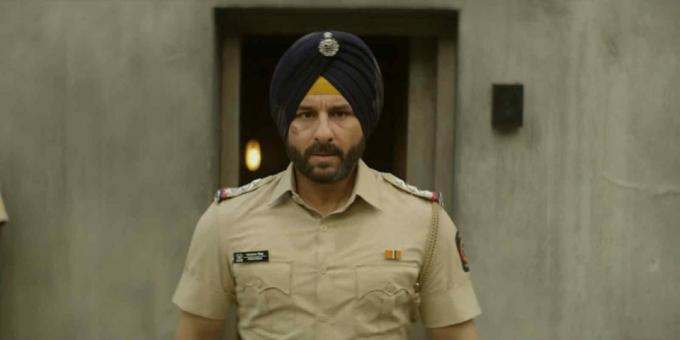 Netflix -sarja: kehys sarjasta "Sacred Games"