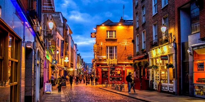 Minne mennä lokakuussa Dublinissa, Irlannissa
