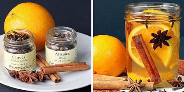 luontaiset aromit kotiin: Maku oranssi, kaneli, neilikka ja anis