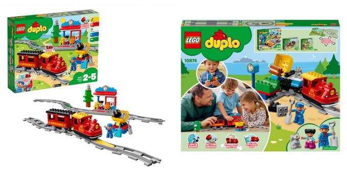 Lego Duplo -höyryjuna