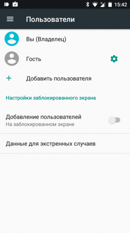 Android Nougat: Tiedot hätätilanteissa