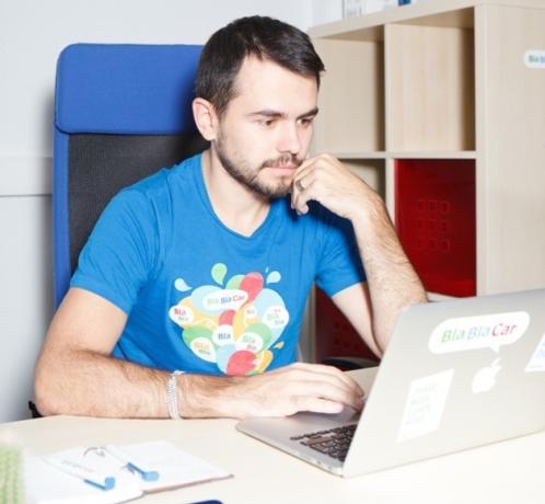 Alex Lazorenko, BlaBlaCar: «Minun työskentelytapaan kanssa tehtävissä on hyvin yksinkertainen"