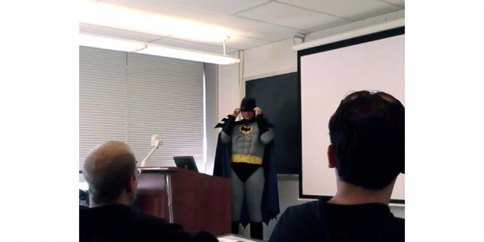 Opettaja puku Batman