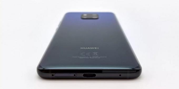 Huawei Mate 20 Pro: USB-liitin