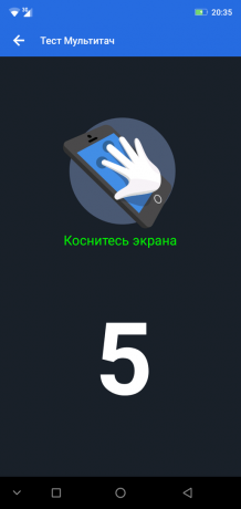 Yleiskuva älypuhelin Ulefone X: Multi-touch