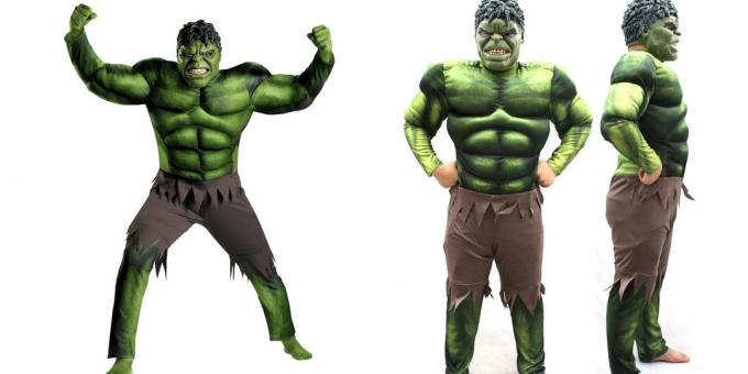 Puvustus Halloween: Hulk