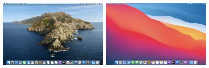 MacOS Big Surin uudet ominaisuudet: käyttöliittymän vertailu Catalinaan