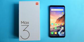 Yleiskuva Xiaomi Mi Max 3 - suurin älypuhelin yritys