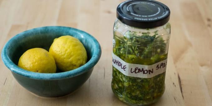 Ruokalajit Lemon: Lemon salsa verde