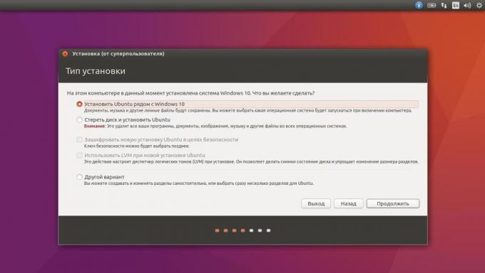 Asenna Ubuntu vieressä nykyisen automaattista