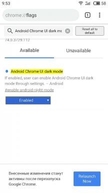 Kuinka jotta tumma teema Chrome Androidille