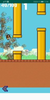 Hän tuli Royal Rumble ilmaiseksi Flappy Bird