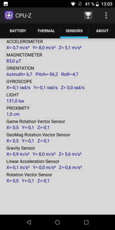 Ulefone Virta 5. CPU-Z