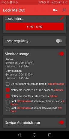 Lock Me Out: Setup